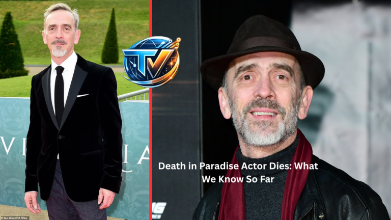 death in paradise actor dies